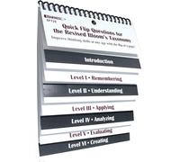 Edupress Quick Flip Questions for the Revised Bloom Taxonomy