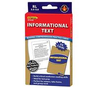 Edupress Reading Comprehension Practice Cards, Informational Text, Blue Level (EP63438) Medium