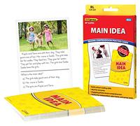 Edupress Reading Comprehension Practice Cards, Main Idea, Yellow Level (EP62995),Medium