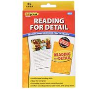 Edupress Reading Comprehension Practice Cards, Reading for Detail, Yellow Level (EP62996)