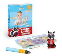EDURINO Robin Starter Set - Numbers, Shapes Games, Early Math Skills, Counting & Addition - Educational Toy for Kids 4+ - Includes 1 x Robin, Ergonomic Pen, App Access, Handwriting, Interactive