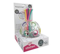 Edushape 525021 Thread-O-Ball Toddler Toy for Boys & Girls 12 Months, Multicolour