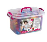 Edushape Magic Brix Giant Construction Set. 360 piece Sensory Sticking and Joining Children Building Bristle Blocks Educational Toy Set. Children 3+