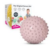 Edushape The Original Sensory Ball for Baby - 7" Boho Chic Pink Color Baby Ball That Helps Enhance Gross Motor Skills for Kids Aged 6 Months & Up - Vibrant, Colorful and Unique Toddler Ball