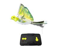 Eduuyvee Remote-Controlled Bird Simulation Flapping-Wing Flight Pigeon Induction Bird Electric Eagle Unisex Green