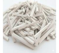 Eduway 100 Pcs Slate Chalk Pencil Bitti | Natural Organic Limestone Chalk Pencil For Writing & Creative | Non-Toxic Pure Natural Earthy Slate Bar Box For Black & Green Board | (Saleti Chalk).