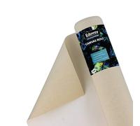 Eduway Artist Series White Cotton Canvas Roll for Painting, Width 300mm, Length 5m