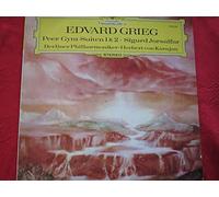 Edvard Grieg - 2530 243 Grieg Peer Gynt Suites 1/2 Sigurd Jorsalfar Berlin PO Karajan LP