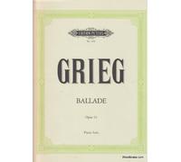 Edvard Grieg-Ballade Op.24-Piano