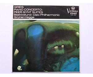 Edvard Grieg - CCV 5019 KJELL BAEKKELUND Grieg Piano Concerto LP
