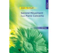 Edvard Grieg: Easy-to-play 2nd Movement from Piano Concerto: Piano