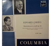Edvard Grieg - Edvard Grieg, Walter Gieseking, Herbert von Karajan, Philharmonia Orchestra - Klavierkonzert A-Moll Op. 16 - Columbia - 33 WC 1003