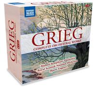 MALMO SO RSNO ENGESE - GRIEG COMPLETE ORCH WORKS - New CD - N4z