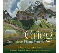 Edvard Grieg Grieg: Complete Piano Works (CD) Box Set (US IMPORT)