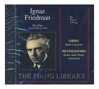 Edvard Grieg - Ignaz Friedman - Grieg, Mendels