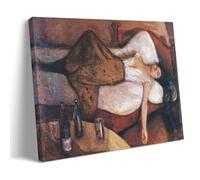 Edvard Munch Classic Posters The Day After Canvas Wall Art Picture Prints Hanging Photo Idea Decor Homes Artworks 16x24inch(40x60cm)