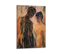 Edvard Munch posters Cupid And Psyche Paintings posterss23 Wall Art Scroll Canvas Painting Picture Living Room Decor Home 08x12inch(20x30cm)