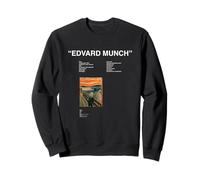 Edvard Munch The Scream Modern Graphic Art Museum Sweatshirt