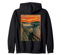 Edvard Munch The Scream Zip Hoodie