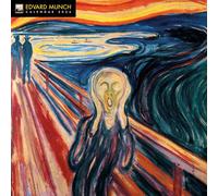 Edvard Munch Wall Calendar 2026 (Art Calendar)