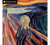 Edvard Munch Wall Calendar 2027 (Art Calendar): Original Flame Tree Publishing-Kalender [Kalender]