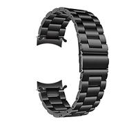 EDVENA No Gap Design Gear S3 Frontier Band Compatible With Samsung Galaxy Watch 46mm Strap Solid Stainless Steel Business Gear S3 Classic Bracelet (Color : Black, Size : Gear S3 Frontier)