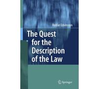 Edvinsson - The Quest for the Description of the Law - New hardback or - J555z