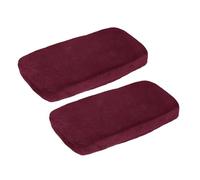 EDvkrgqx Office Stretch Removable Chair Cover, Sponge Office Chair Arm Covers 2 pcs Multicolor(Red)