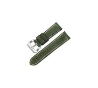 EDVTK35 18mm 20mm 22mm 24mm 26mm Watchband Women Men Watch Strap Band Handmade 8 Colors Accessories Vintage Genuine Leather(A-4,26mm)