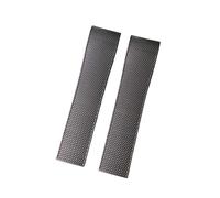 EDVTK35 21MM Black Blue Gray Green Rubber Silicone Watch Strap Waterproof Watchband Compatible With Longines Conquest HydroConquest L3 Accessories(Black no clasp)