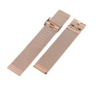 EDVTK35 AAA Quality Watch Band 8mm 10mm 12mm 14mm 16mm 18mm 20mm 22mm 24mm Milanese Watchband Compatible With Smart Watch C2 Strap Compatible With DW Watch(Rose Gold,20mm)