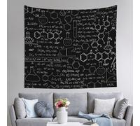EdWal Abstract Science Chemistry Print 152 * 130 Cm Big Tapestry Room Decor, Wall Hanging Tapestry For Bedroom Dorm Living Room Sofa Blanket