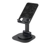 EdWal Abstract Science Chemistry Print Adjustable Foldable Phone Stand,360 Rotating Cell Phone Holder For Desk,Travel Essentials