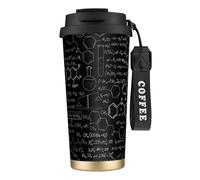 EdWal Abstract Science Chemistry Print Insulated Stainless Steel Travel Coffee Mug,Coffee Cups with Lids, for Hot Cold Drinks