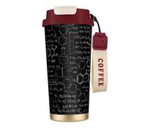 EdWal Abstract Science Chemistry Print Insulated Stainless Steel Travel Coffee Mug,Coffee Cups with Lids, for Hot Cold Drinks