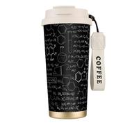 EdWal Abstract Science Chemistry Print Insulated Stainless Steel Travel Coffee Mug,Coffee Cups with Lids, for Hot Cold Drinks
