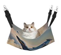 EdWal Aircraft Fighter Jets print Soft Sleeping Hammock Cat Hammock for Cage Hanging,Pet Hammock Bed Adjustable for Small Animals