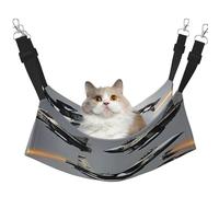 EdWal Aircraft Fighter Jets print Soft Sleeping Hammock Cat Hammock for Cage Hanging,Pet Hammock Bed Adjustable for Small Animals