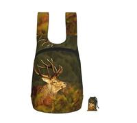 EdWal Animal Deer Print Foldable Backpack Lightweight Hiking Bag Soft Travel Backpack Rucksack For Work And Gym