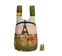 EdWal Beautiful Eiffel Tower Paris Print Foldable Backpack Lightweight Hiking Bag Soft Travel Backpack Rucksack For Work And Gym
