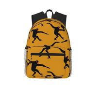 EdWal Black Gibbon Monkey print Business Laptop Backpack For Men,Travel Backpack College Backpacks for 15.7 Inch