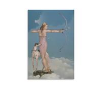 EdwAL Butterfly Effect by Michael Parkes Canvas Wall Art Print Poster For Home School Office Decor Unframe-style 24x36inch(60x90cm)