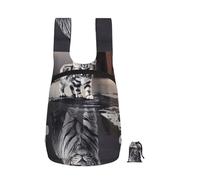 EdWal Cat Pictures Big Tiger Print Foldable Backpack Lightweight Hiking Bag Soft Travel Backpack Rucksack For Work And Gym