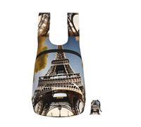 Edwal Cityscape Paris Eiffel Tower France Print Foldable Backpack Lightweight Hiking Bag Soft Travel Backpack Rucksack For Work And Gym