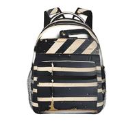 Edwal Classic Movie Clapboard Black Print Hiking Backpack Laptop Backpack For Men Women Waterproof Rucksack Easy To Clean Travel Bag