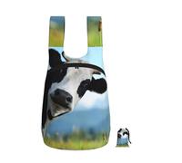 EdWal Cute Cow Print Foldable Backpack Lightweight Hiking Bag Soft Travel Backpack Rucksack For Work And Gym