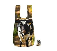 EdWal Cute Cow Print Foldable Backpack Lightweight Hiking Bag Soft Travel Backpack Rucksack For Work And Gym