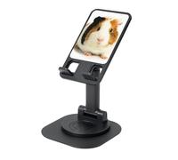 EdWal Cute Guinea Pig Print Adjustable Foldable Phone Stand,360 Rotating Cell Phone Holder For Desk,Travel Essentials