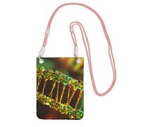 EdWal Dna Chain Photo Print Crossbody Bag For Women, Mini Phone Purses, Cute Phone Wallet, For Hiking Travel Gift