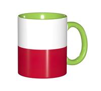 EdWal Flag of Texas Print Tea Cups with Handle, Ceramic Ceramic Mug for Tea and Coffee Gift for Women Microwave Safe